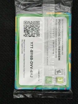 Pokemon TCG Mega Evolutions N's Zekrom 031 Black Star Promo Sealed - Image 2