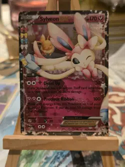 Pokemon TCG Sylveon EX Full Art RC21/RC32 Generations Radiant Collection LP-NM - Image 1