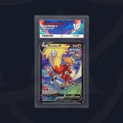 Pokemon TCG Blaziken v TG14/TG30 Silver Tempest Trainer Gallery Gem Mint Ace 10 - Image 2