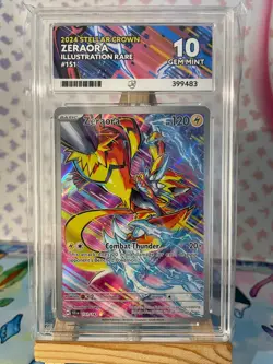 Zeraora 151/142 | Ace 10 | Pokemon Stellar Crown | Illustration Rare - Image 1