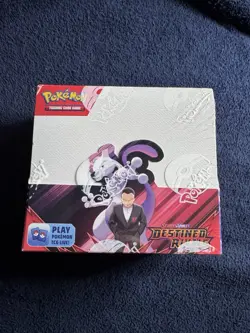 Pokemon TCG Scarlet & Violet - Destined Rivals Booster Box In Acrylic Case - Image 2