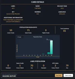 Pokemon First Partner Illustration Series 1 MEP 040 Turtwig Black Star Ace 10 - Image 4