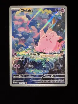Clefairy 094/088 (IR) Pokemon Perfect Order Full Art Illustration Rare Pokemon - Image 1
