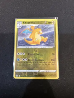 131/195 DRAGONITE REVERSE HOLO SILVER TEMPEST POKEMON CARD - Image 1