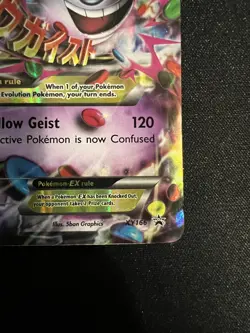 Mega Gengar EX XY166/​​ XY: Black Star Promo Holofoil Pokemon Card - Image 5