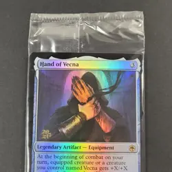 MTG - Hand of Vecna Pre Release - Foil, Adventures in the Forgotten Realms - NM - Image 3