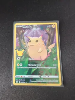 Pokemon Pikachu TCG 005/025 Celebrations 25th Anniversary - Image 1