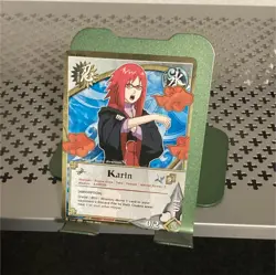 Bandai Naruto CCG Karin Rare Ninja Card 1245 - Image 1