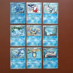 Pokemon TCG Japanese cards 2012 Lot 9 Manaphy 020/070 Rare Holo P626 - Image 1