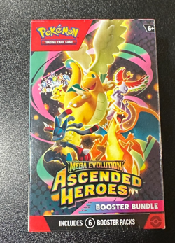 Pokemon Trading Card Game TCG Ascended Heroes Booster Bundle - Image 1