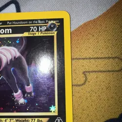 Pokemon TCG Houndoom Neo Discovery Rare Holo Foil Card 4/75 Unlimited - Image 5