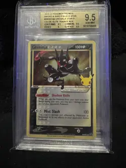 Greninja Star SWSH144 SWSH: Sword & Shield Promo Cards Holo BGS 9.5 💫SWIRLY💫 - Image 1