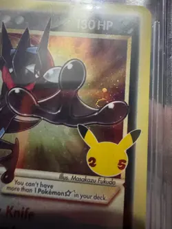 Greninja Star SWSH144 SWSH: Sword & Shield Promo Cards Holo BGS 9.5 💫SWIRLY💫 - Image 5