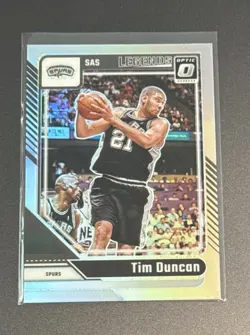 2024-25 Panini Donruss Optic - Legends Tim Duncan #248 Holo Prizm - Image 1