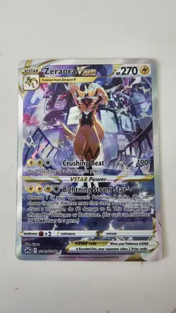 Zeraora VSTAR GG43/GG70 Ultra Rare 2023 Crown Zenith Galarian Gallery CRZ:GG En - Image 1