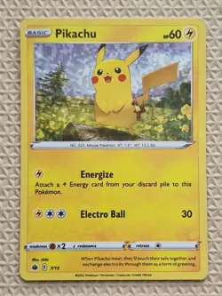 Pokemon TCG Pikachu 7/15 Holo McDonald's 2022 Promo Pokemon Card - Image 1