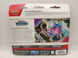 Pokemon TCG: Scarlet & Violet Temporal Forces 3 Pack Blister Cyclizar Sealed - Image 2