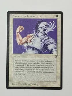 MTG - Remove Enchantments - Legends - LP/NM - Vintage Magic The Gathering 1994 - Image 2