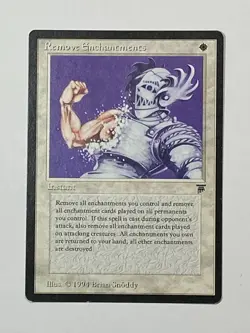 MTG - Remove Enchantments - Legends - LP/NM - Vintage Magic The Gathering 1994 - Image 3
