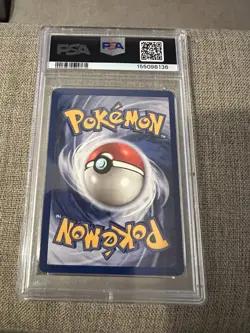 Pokemon Gengar Fossil Holo Rare Unlimited PSA 6 5/62 1999 English TCG - Image 2