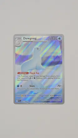 Pokemon TCG Dewgong 97/94 Illustration Rare Pokemon Phantasmal Flames English - Image 1