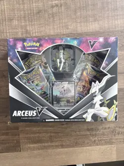Pokemon Arceus V Figure Collection Box Sealed Cosmic Eclipse Pack - Image 1