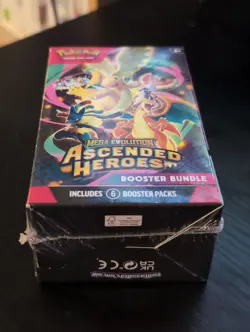 Pokemon TCG - 2026 Mega Evolution Ascended Heroes Booster Bundle 6 Packs Sealed - Image 1