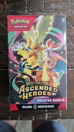Pokemon TCG: Ascended Heroes Factory Sealed Booster Bundle Box 6 Packs - Image 1