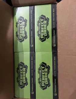 4 x Pokemon Perfect Order Pokemon Center Elite Trainer Box ETB | New Sealed - Image 1