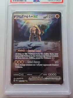 Ting-Lu EX 263/193 Pokemon TCG Paldea Evolved Special Illustration Rare PSA 10 - Image 3