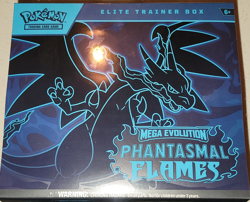 Phantasmal Flames Elite Trainer Box ETB Pokemon TCG New Factory Sealed - Image 1
