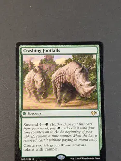 MTG - 1x Crashing Footfalls - Modern Horizons - NM/LP - Magic The Gathering #160 - Image 5