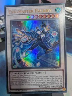 YuGiOh! Enigmaster Packbit MP25-EN162 Ultra Rare 1st Ed - Image 1