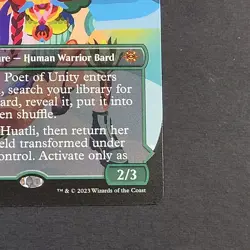 MTG - 1x Huatli, Poet of Unity - Lost Caverns of Ixalan - NM Borderless - 2023 - Image 4