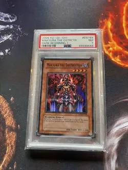 YUGIOH Makyura the Destructor DB1-EN169 Dark Beginning Near Mint NM - PSA 7 - Image 1