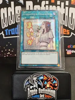 RA05-EN115 Forbidden Chalice Starlight Rare 1st Ed YuGiOh - Image 1