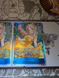 3x Rebecca OP15-053 SR Adventure on Kami's Island One Piece TCG Playset - Image 5