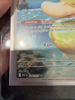 Pokemon TCG Psyduck 226/217 Illustration Rare Near Mint Ascended Heroes English - Image 2