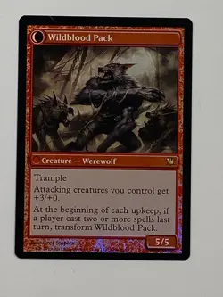 MTG - 1x Instigator Gang - Innistrad - NM - Foil - Rare - Magic the Gathering - Image 5