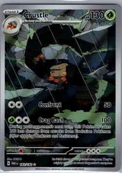 Crustle 183/182 SV04: Paradox Rift - Pokemon Card - NM - Image 1