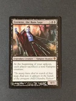 MTG - 1x Anowon The Ruin Sage - Worldwake - LP - Rare = Magic The Gathering #49 - Image 5