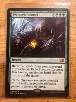 Praetor's Counsel Commander 2014 Regular MTG NM - Image 1