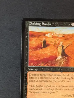 MTG - 1x Choking Sands - Mirage - NM/LP - Vintage - Magic The Gathering - 1996 - Image 5