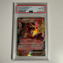 2016 Pokemon Xy Evolutions 12/108 Charizard Ex PSA 10 GEM MT - Image 1