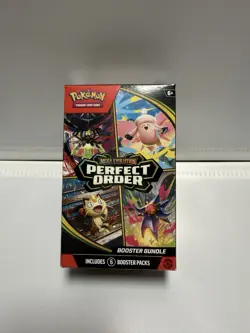 Pokemon Mega Evolution Perfect Order Booster Bundle New Sealed - Image 1