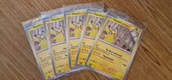 Pokemon x Natural History Museum Pikachu Jumbo Promo Card Sealed x5 FastShipping - Image 1