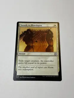 MTG - 1x Swords to Plowshares - Commander: Forgotten Realms - NM - White Magic - Image 3