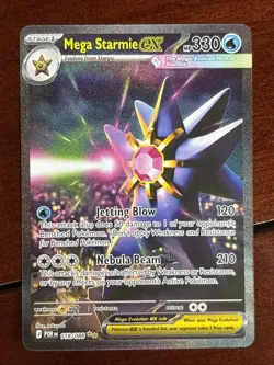 Pokemon Perfect Order Mega Starmie Ex 118/088 Special Illustration Rare - Image 1