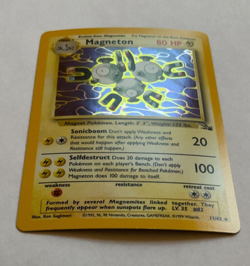 Magneton 11/62 Fossil Holo Near Mint Never Played Pokemon TCG - Image 2