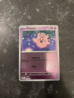 Clefairy 030/088 Reverse Holo Card TCG Pokemon Free Shipping - Image 1